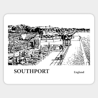 Southport England Sticker